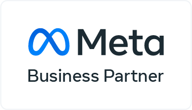 Insignia oficial de Meta Business Partner